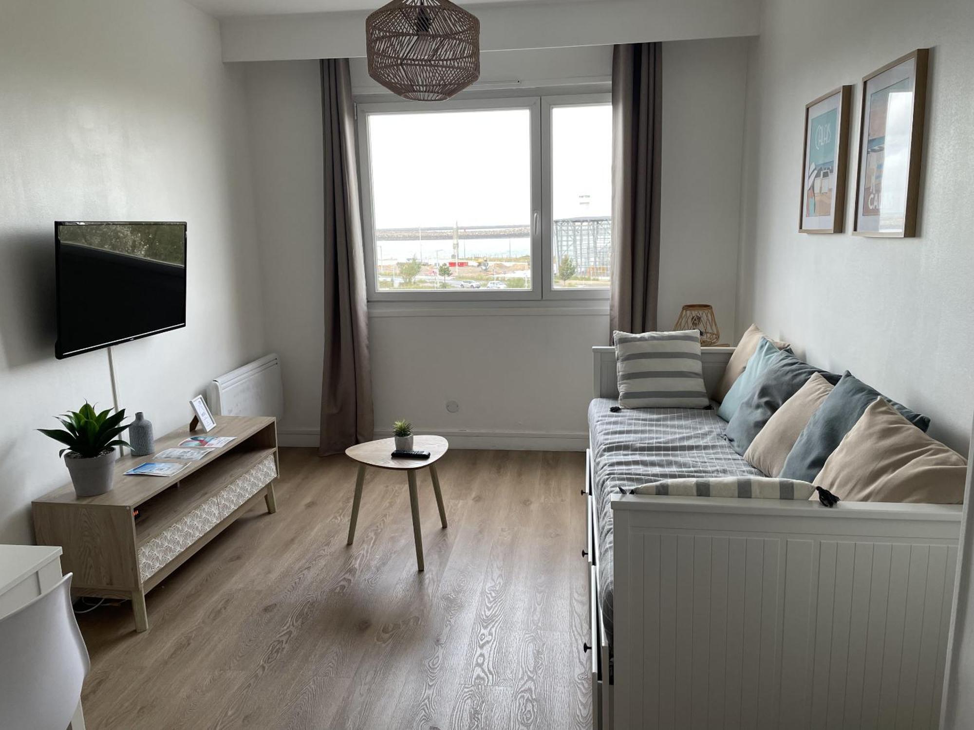 L'Escapade, Studio Avec Vue Mer Calais Eksteriør bilde